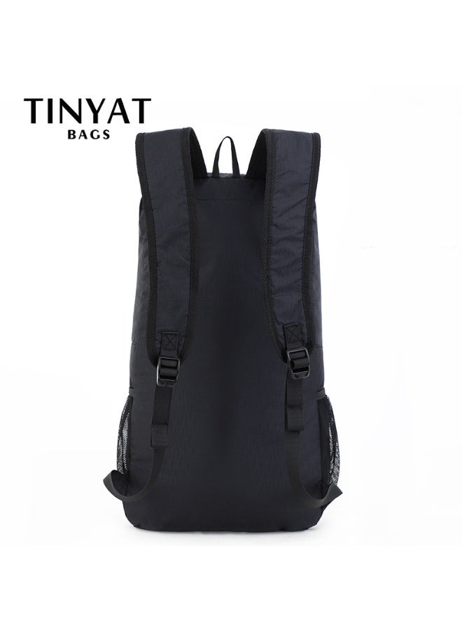 TINYAT Lightweight Waterproof Backpack – Compact Foldable Daypack for Travel & Daily Use - Image 3